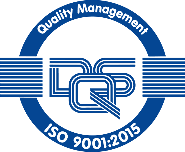 ISO 9001:2015 — DQS certified